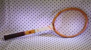 Vintage Harry C. Lee Professional Wooden Tennis Racket 4 3/8