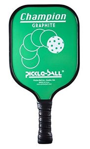 Classic Champion Graphite Cushion Grip Pickleball Paddle - Green