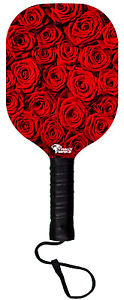 Red Roses Composite Pickleball Paddle