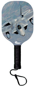 F22 Raptor Airforce Wooden Pickleball Paddle