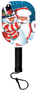 Holiday Fun Wooden Pickleball Paddle
