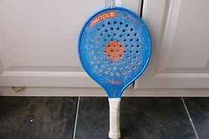 Paddle Player, Paddle Platform Tennis racquet used