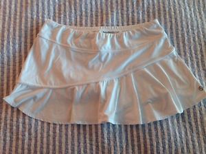 Lija Tennis Skirt White Size Large
