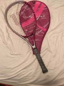 Wilson Carbon Fiber Breast Cancer Awareness "Hope" Tennis Racket Adult Size