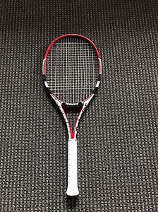 Babolat Pure Storm GT 4 3/8 Tennis Racket 16x20 STRUNG 10.4oz (woofer system)