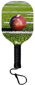 Football Wooden Pickleball Paddle