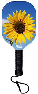 Sunflower Wooden Pickleball Paddle