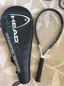 Head AUSTRIAN Ti S7 Xtralong Tennis Racquet 4 5/8 Grip With Cover