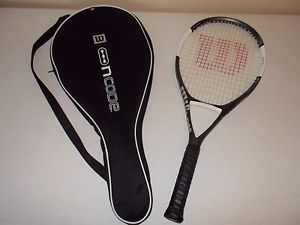 Wilson N6 Ncore Nano oversize tennis racquet 4 5/8 grip with bag case GREAT