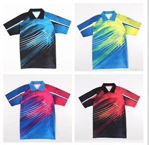 2017 Outdoor sports men's Tops tennis clothing Badminton T-shirt B257