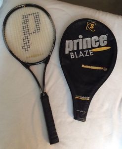 Prince Blaze Titanium Longbody Size 4 107 Sq. Inch Tennis Racquet EUC