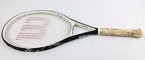 Wilson Black Whisper OS 110 Tennis Racquet 4 1/4
