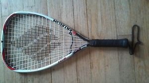 Ektelon Ice FusionLite Alloy oversize Racquetball Racquet with wilson case
