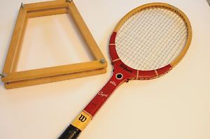 Wilson "Stan Smith" Capri Vintage Tennis Racket with Press Holder Case