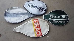 LOT Tennis Racquet  Pro Kennex ADA Spalding encore Head AMP Ki Q15  COVER CASE