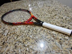 Prince ThunderBolt OS Longbody Tennis Racquet  4 1/4" Grip 115 SQ IN Head Exclnt