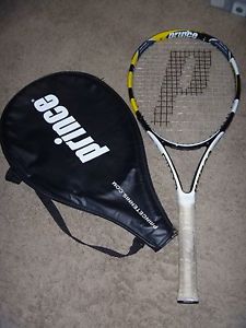 PRINCE FUSE Ti Titanium 4 1/4 Triple Force Tennis Racquet Racket W/COVER NICE