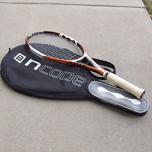Wilson ncode Tour 95 n code nanotech Tennis Racquet Racket  4 3/8" grip w Case
