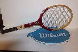 Wilson Stan Smith Junior Capri Tennis Racquet, VINTAGE, Red