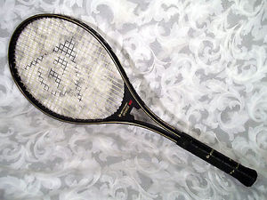 Vintage DUNLOP John McEnroe MID Aluminum Tennis Racket Junior Grip Size 4"