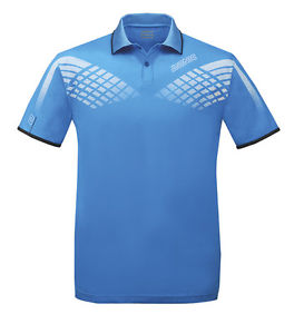 DONIC MAILLOT HYPER - Bleu Hommes Tennis de table Polo Table/Badminton
