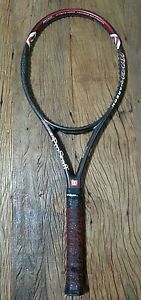 Wilson Hyper Carbon Pro Staff Stretch 5.0 3/8 Midplus 95 Sq In