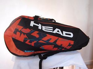 Head Tennis bag Radical 9r SuperCombi Art #283177- Black Orange