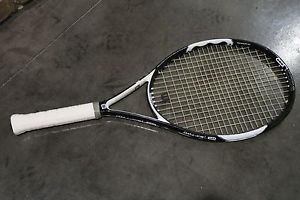 Wilson nCode Six Two Tennis Racquet With Case Oversize 113 Sq In 4 1/2 Grip EUC