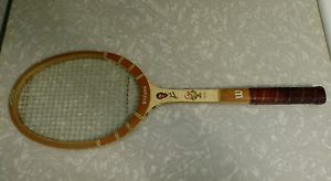 WILSON Jack Kreamer Cup Speed Flex Fibre Face Wooden Tennis Racquet