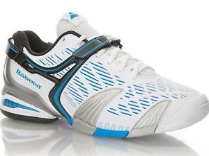 Babolat Men's PROPULSE 4 Tennis Shoe white and blue sz 14