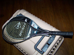 Vintage John McEnroe Plus Dunlop  Tennis Racket With Cover
