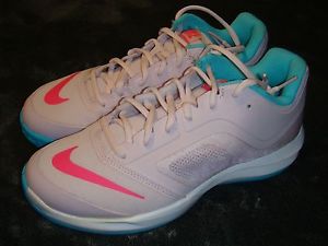 NIKE WOMEN'S BALLISTIC ADVANTAGE TENNIS SHOE PINK/BLUE/WHITE 6  684759-564