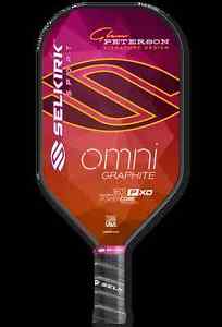 Selkirk Omni 31P XO Graphite Polymer Elongated Pickleball Paddle with warranty