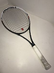 Head YouTek Graphene Speed Pro 18-20 Grip 4 3/8 Strung Luxilon ALU Power