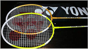 (2) Yonex GR-505 Badminton Rackets with Shoulder Bag