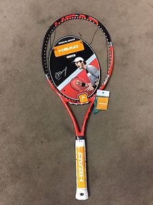 New Head YouTek Radical OS 107 Tennis Racquet Unstrung Grip Sz 4 1/4