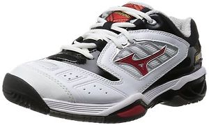 Mizuno  Tennis Shoes WAVE IMPERIAL MC 61GB1420  White X red X black New