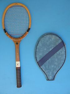 CAMBRIDGE Wood Racquet Jason Championship Model With Cover, Used