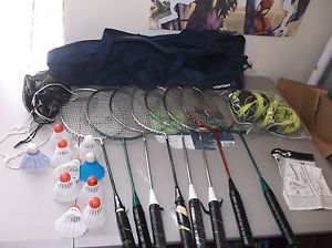 Sportcraft Badminton Set with Carrying Bag 8 Racquet