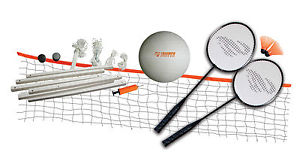 Triumph Sports USA Beginner Badminton/Volleyball Set image 1