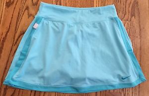 Nike Tennis Dri-Fit Skirt With Shorts SKORT Aqua Women's XS MINT