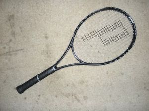 PRINCE EXO3 BLACK 100 PRO STOCK  TENNIS RACQUET 4 3/8    TX236P-TK2A/27"