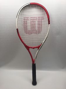 Wilson Roger Federer 110 Power Strings Tennis Racket 4 3/8" Grip L3