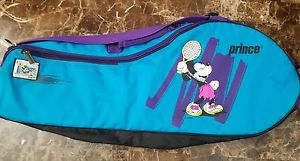 Prince Disney Mickey Mouse Collab Vintage 90s Tennis Raquet Case Holder Bag