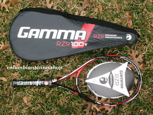 New Gamma RZR 100T Tennis Racket orginal.MSRP $199.99