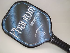 USED ONCE ~ ONIX PHANTOM COMPOSITE PICKLEBALL PADDLE ALUMINUM CORE STRONG BLUE