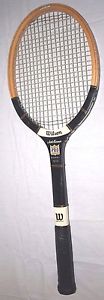 Vintage Wilson Jack Kramer Pro Model Speed Flex Fibre Face Tennis Racquet Black
