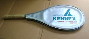 PRO KENNEX GRAPHITE FORCE 40 MID SIZE TENNIS RACQUET WITH COVER, 4 3/8 L