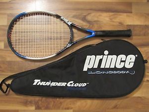 Prince Thunder Cloud Titanium Longbody 110 Tennis Racket 4-1/4" Grip w Case