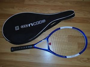 Wilson Ncode N4 Oversize (111) Widebody Tennis Racquet. 4 3/8. Excellent.